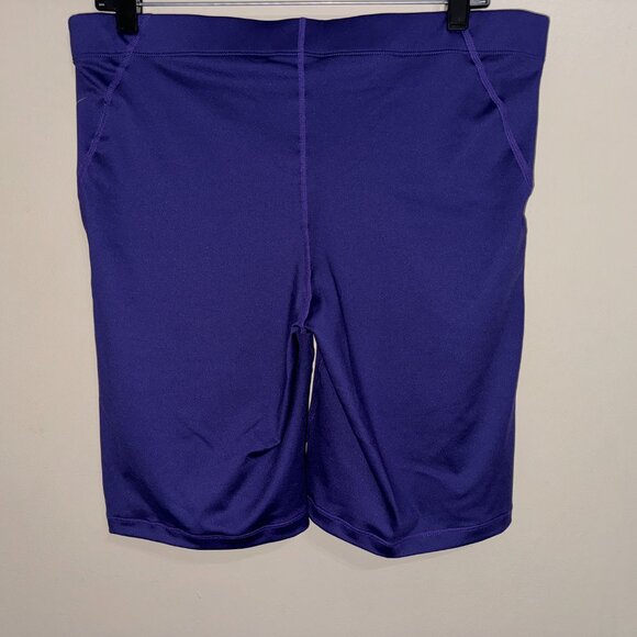 Nike Pro WNBA Team Issue Compression 8” Shorts Purple Womens 2XL CW4244-566 NEW - Picture 3 of 10